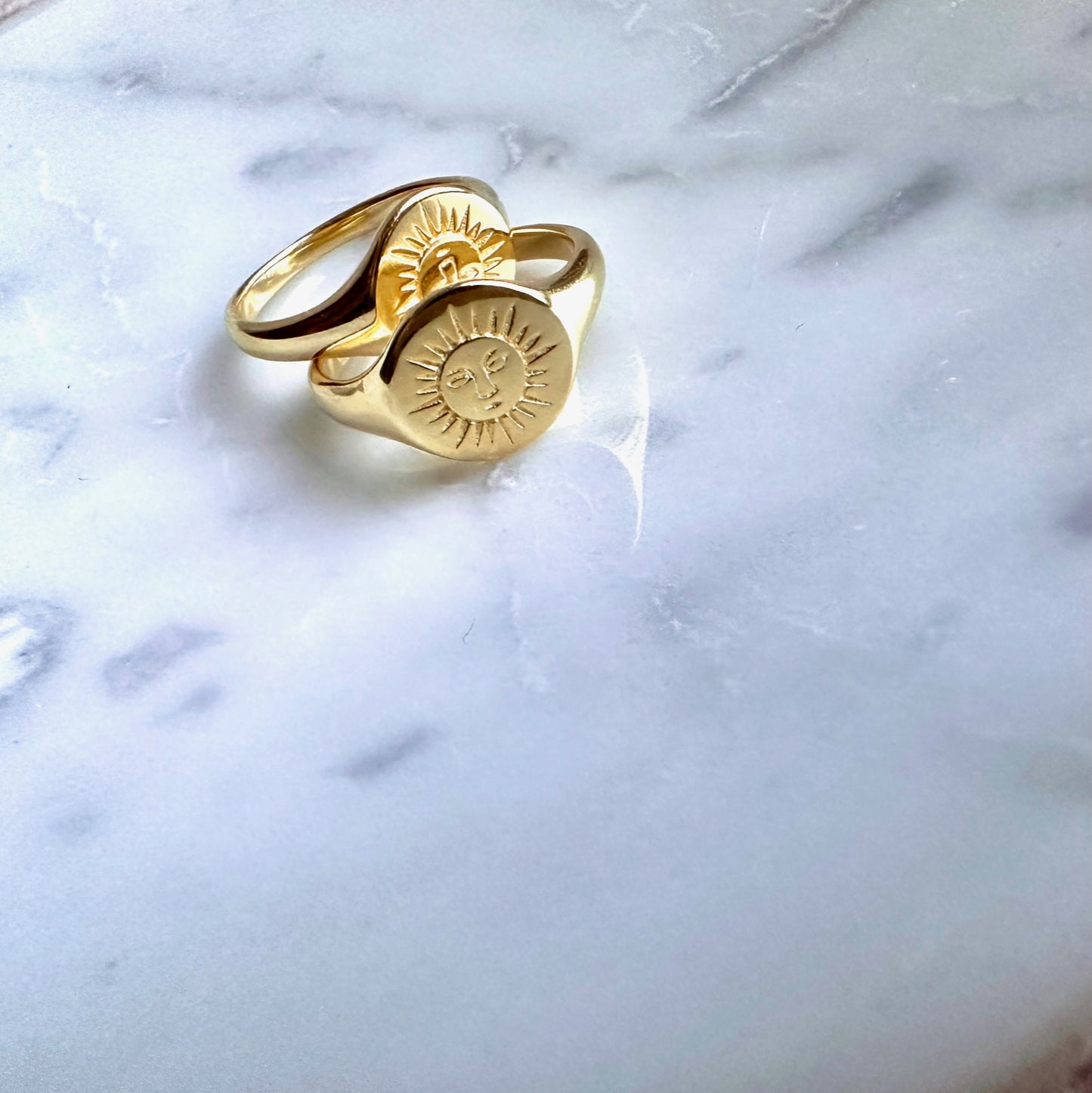 Sun Signet Ring