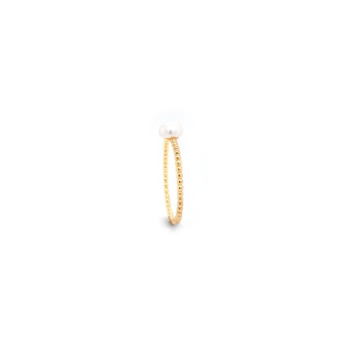 Bubble and Pearl Ring