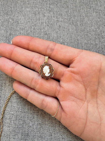 Antique Cameo Pendant